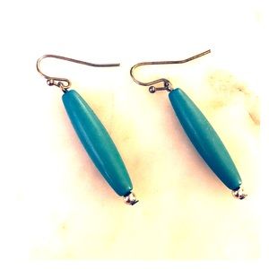 Turquoise Bar Earrings
